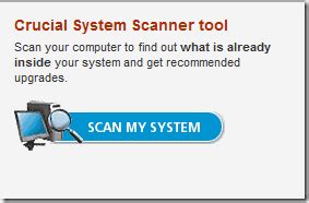 crucial memory scan not working.